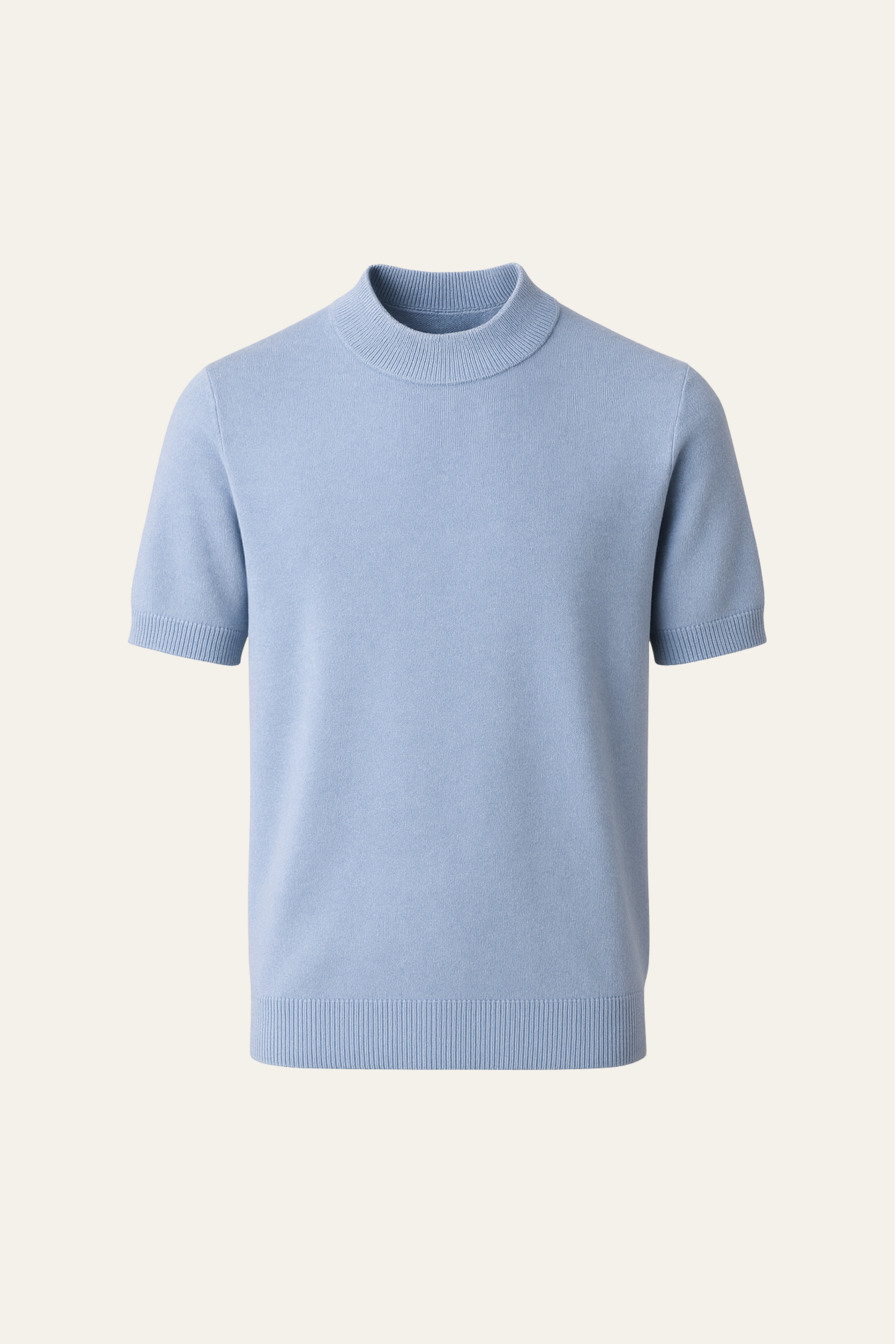 Lucerio Cashmere T-Shirt Light Blue
