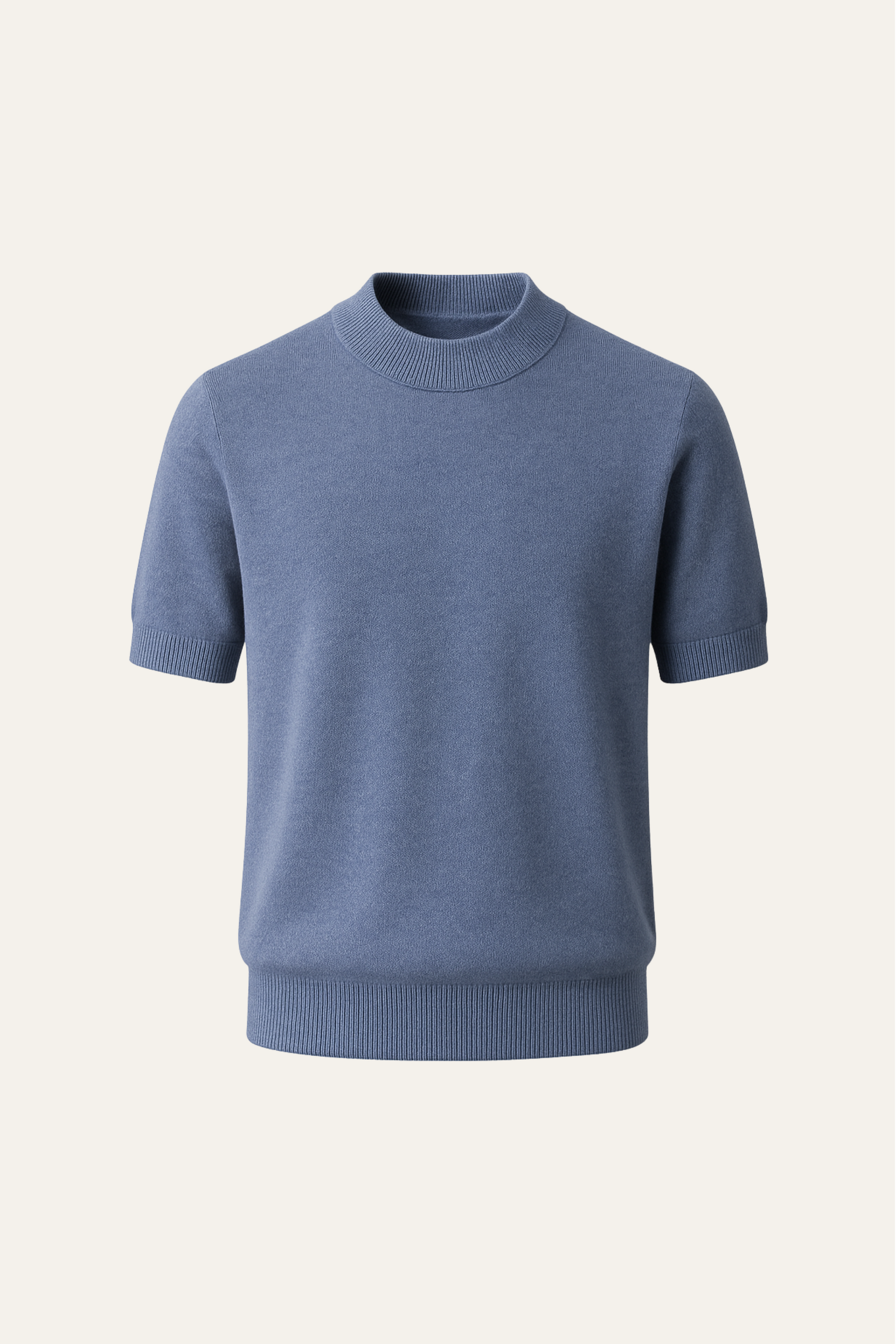 Lucerio Cashmere T-Shirt Blue