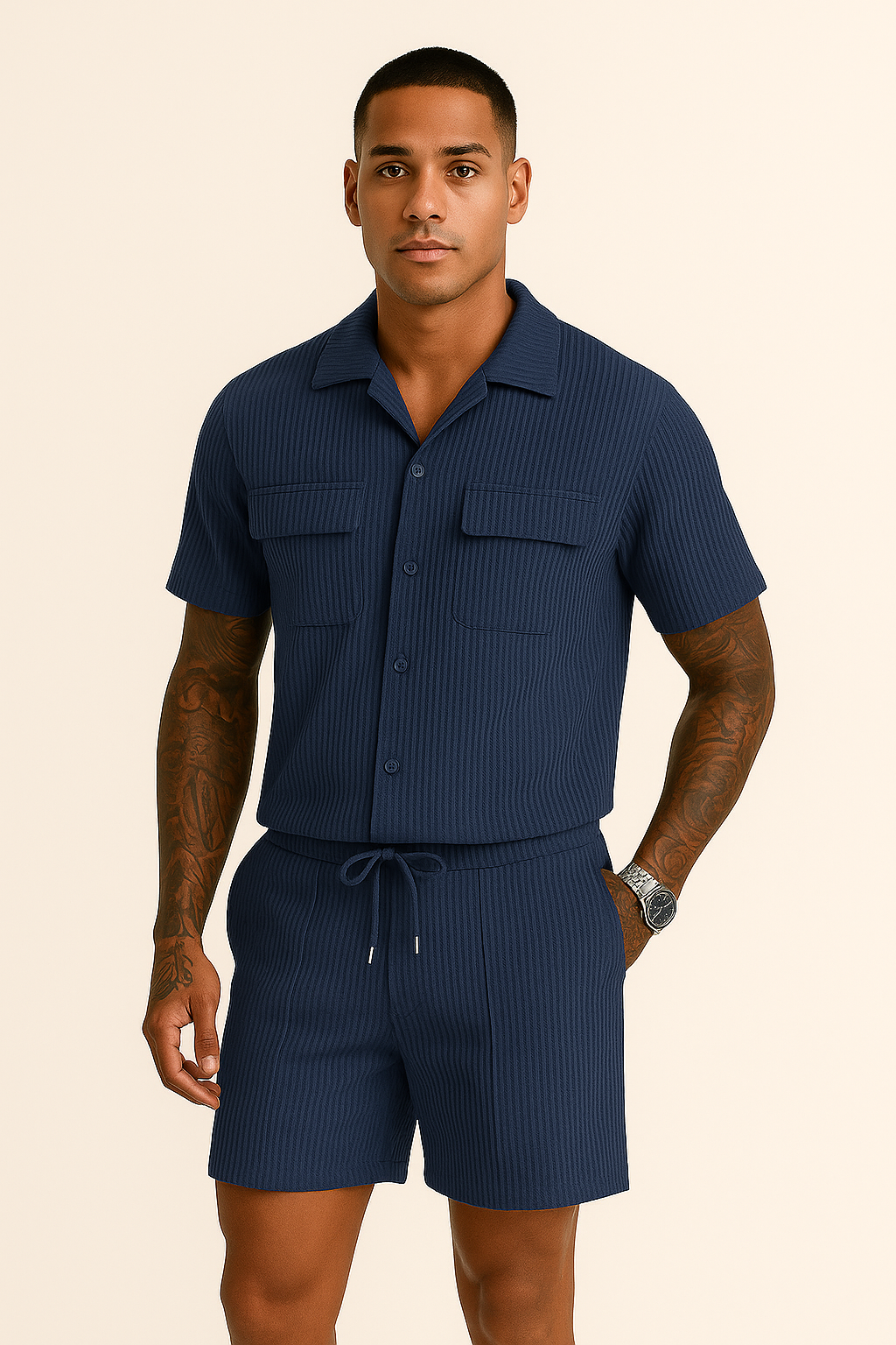 Buy 1, Get 2 - The Saelir Polo & Shorts Modern Classic® 005