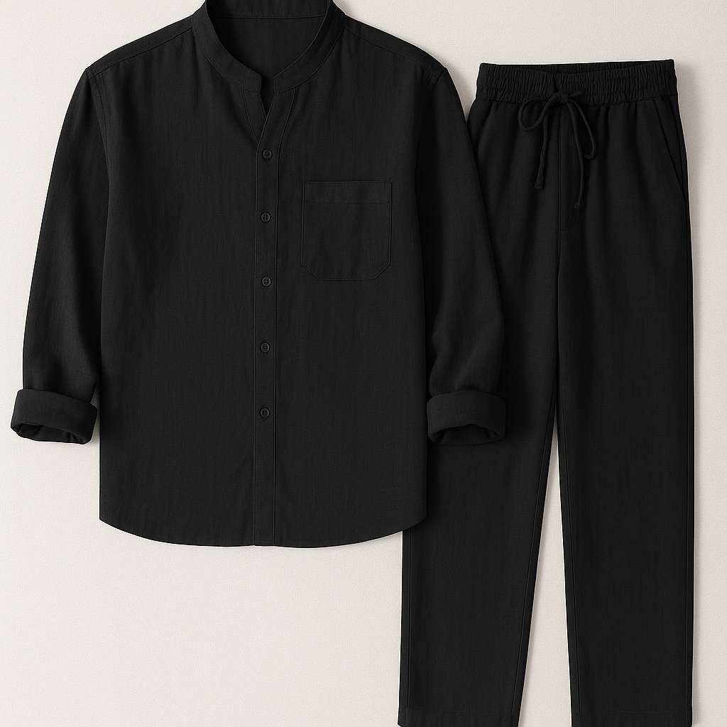 Buy 1, Get 2 – The Saelir Linen Edition® (Shirt + Pants Set)