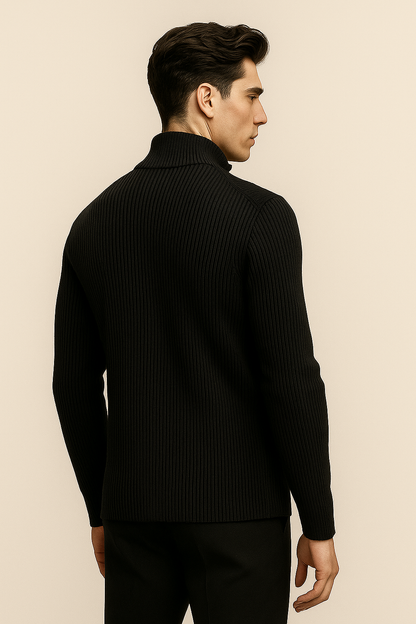 Roma Cashmere Cardigan Black