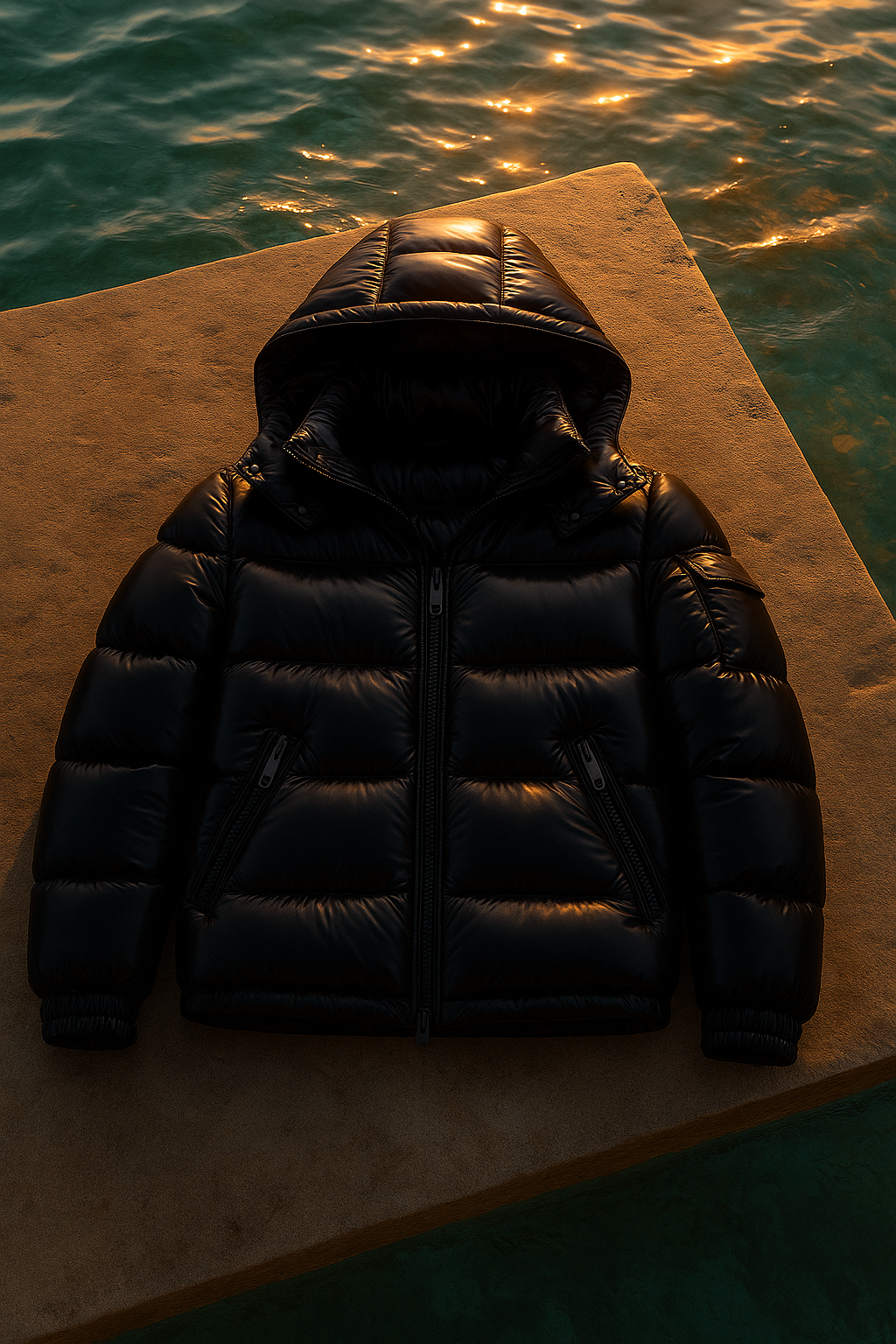 Azaro Down Jacket Black