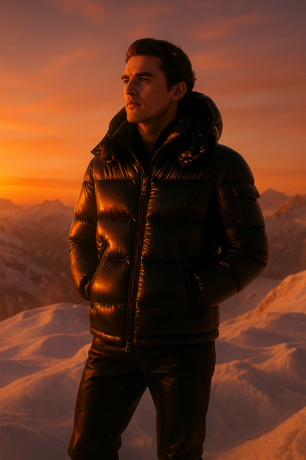 Azaro Down Jacket Black