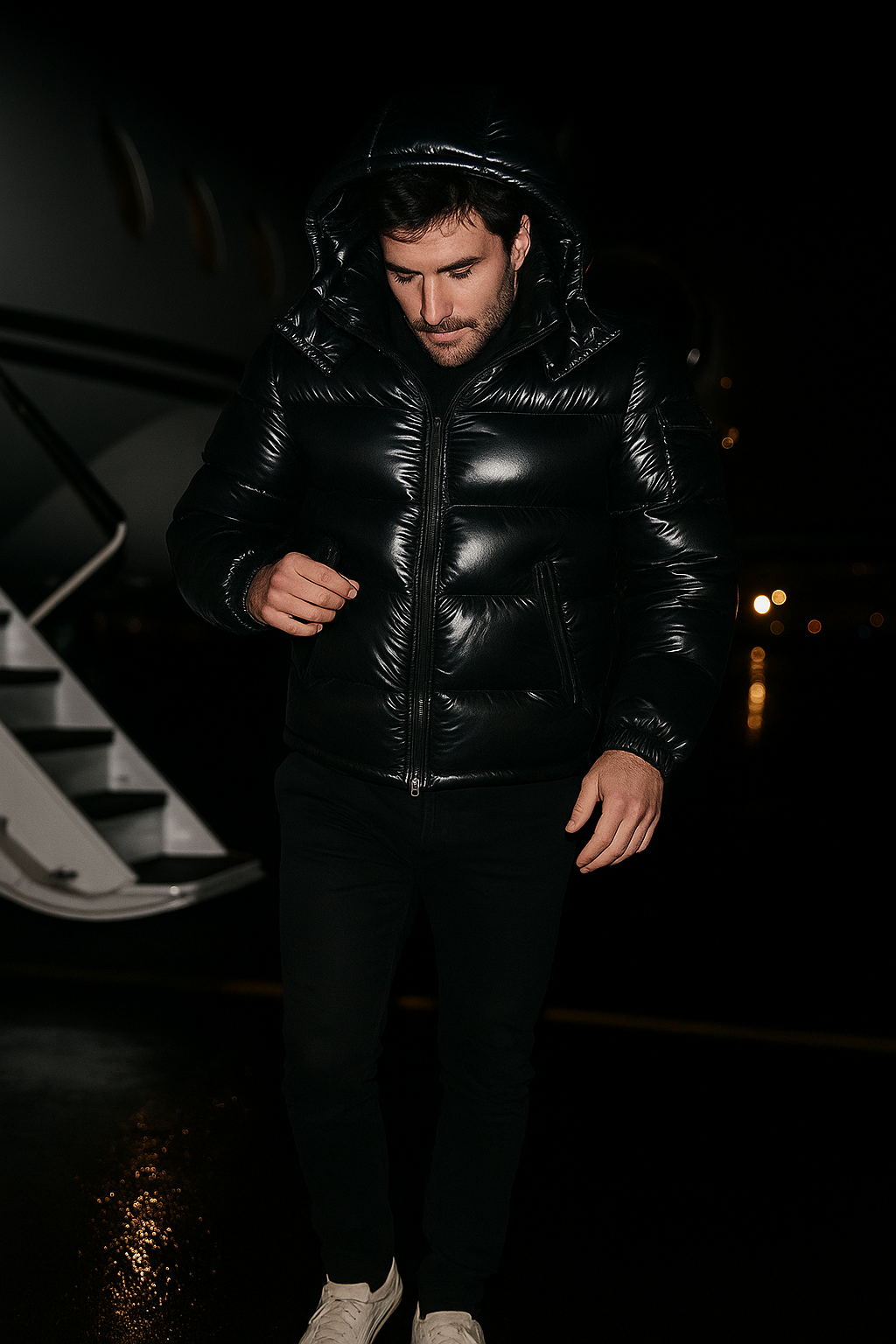Azaro Down Jacket Black