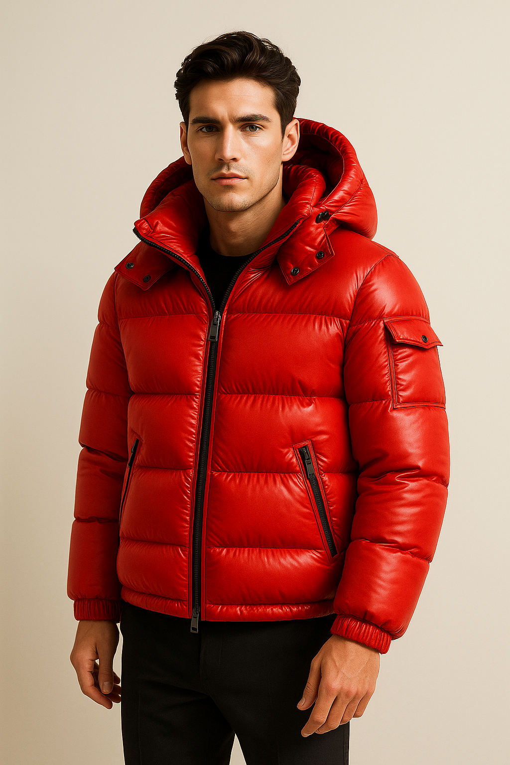 Azaro Down Jacket Red