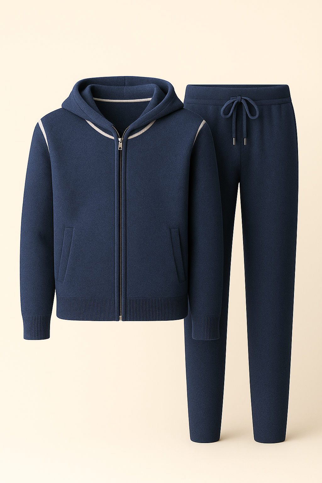 Leonis Cashmere Set Navy