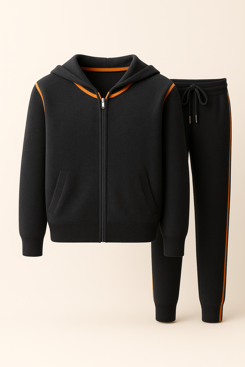 Leonis Cashmere Set Black