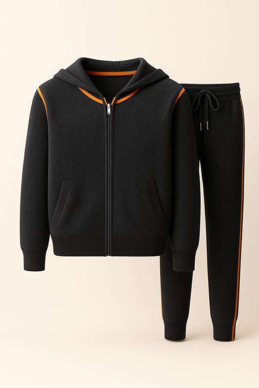 Leonis Cashmere Set Black