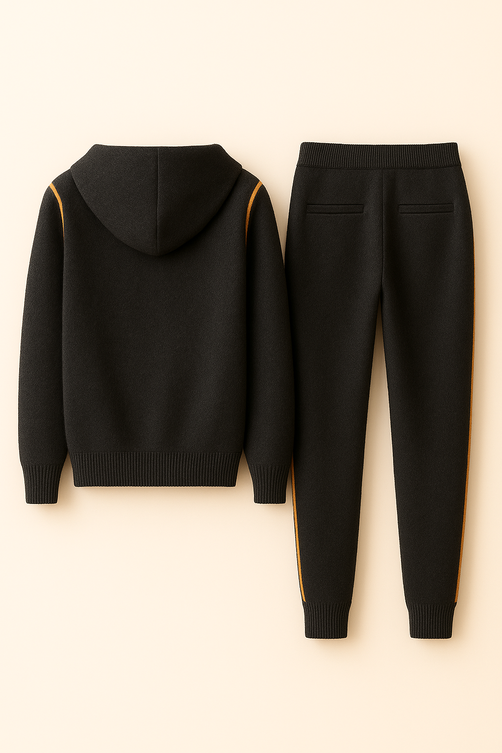 Leonis Cashmere Set Black