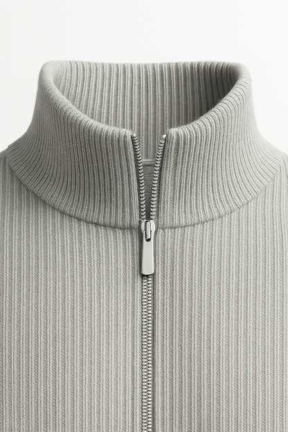 Roma Cashmere Cardigan Grey Green