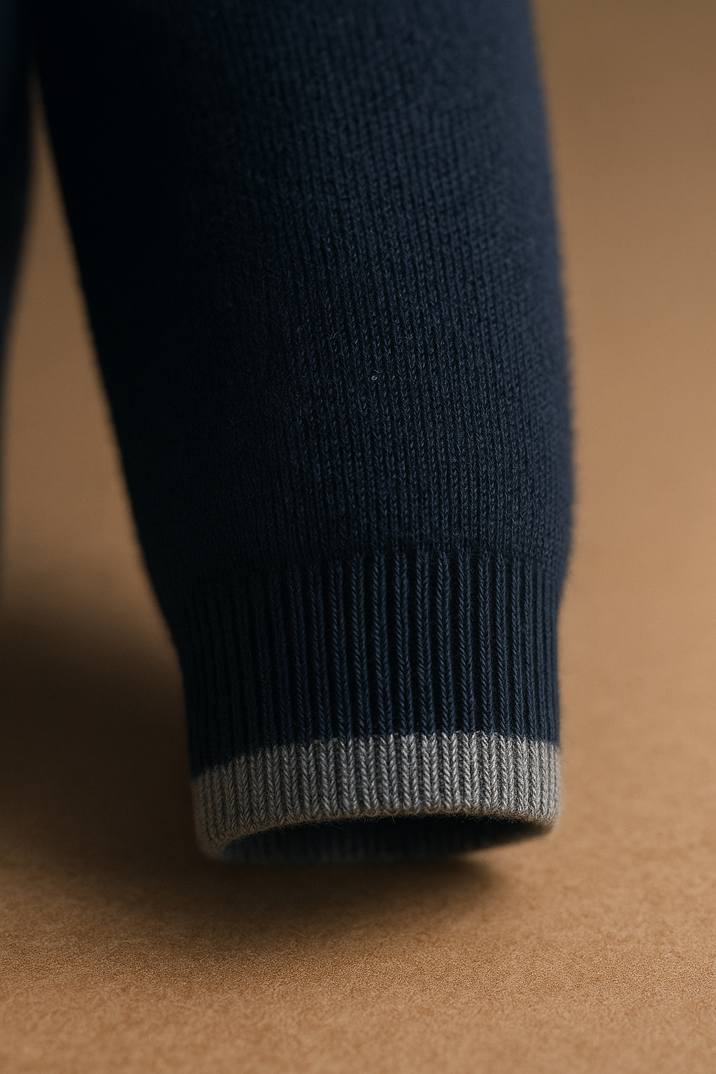 Terenzo Zip Cardigan Navy