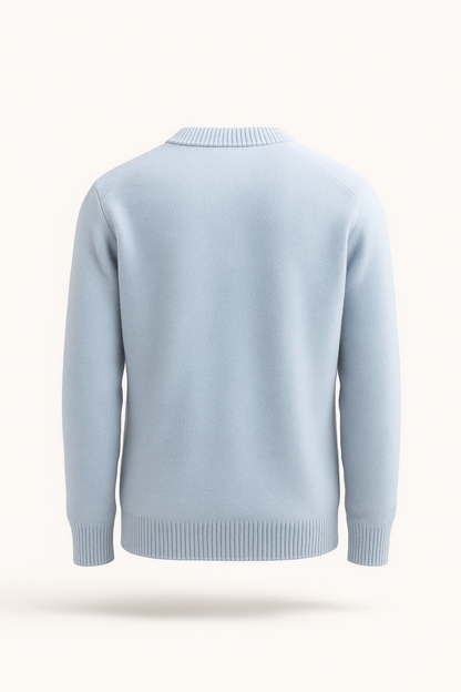 Taviani Cashmere Knit Light Blue