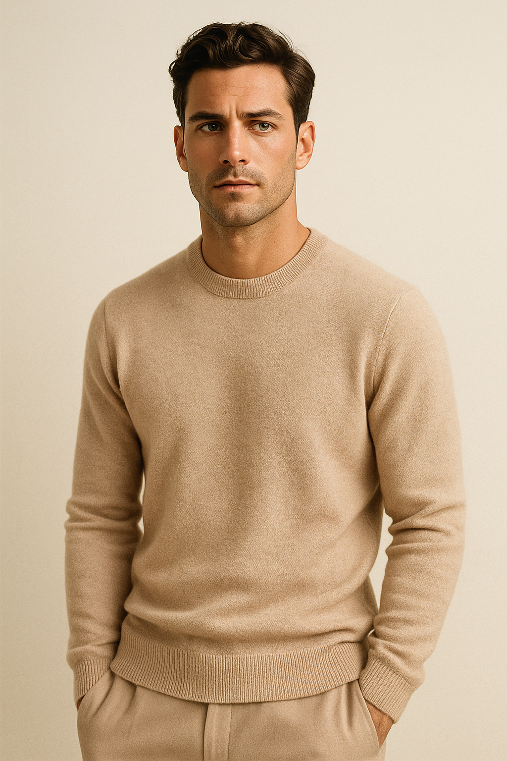 Taviani Cashmere Knit Beige