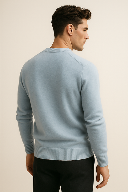 Taviani Cashmere Knit Light Blue