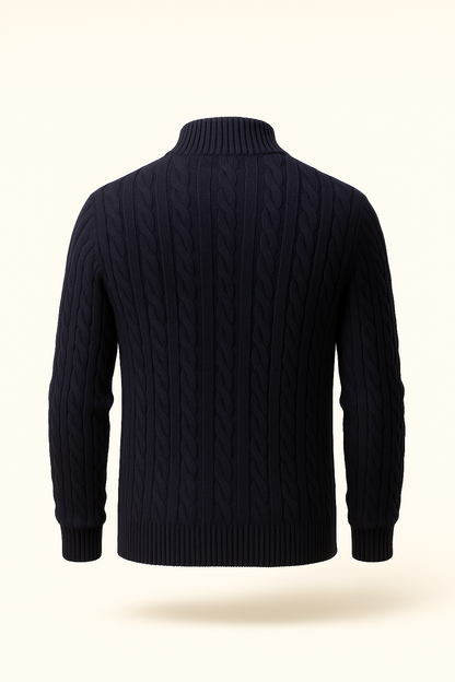 Medici Cable Knit Navy