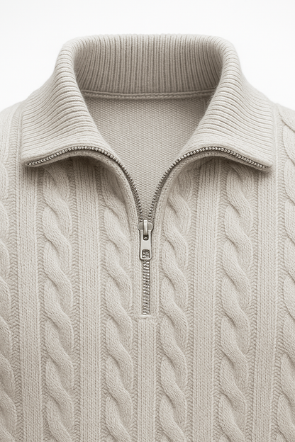 Medici Cable Knit Grey