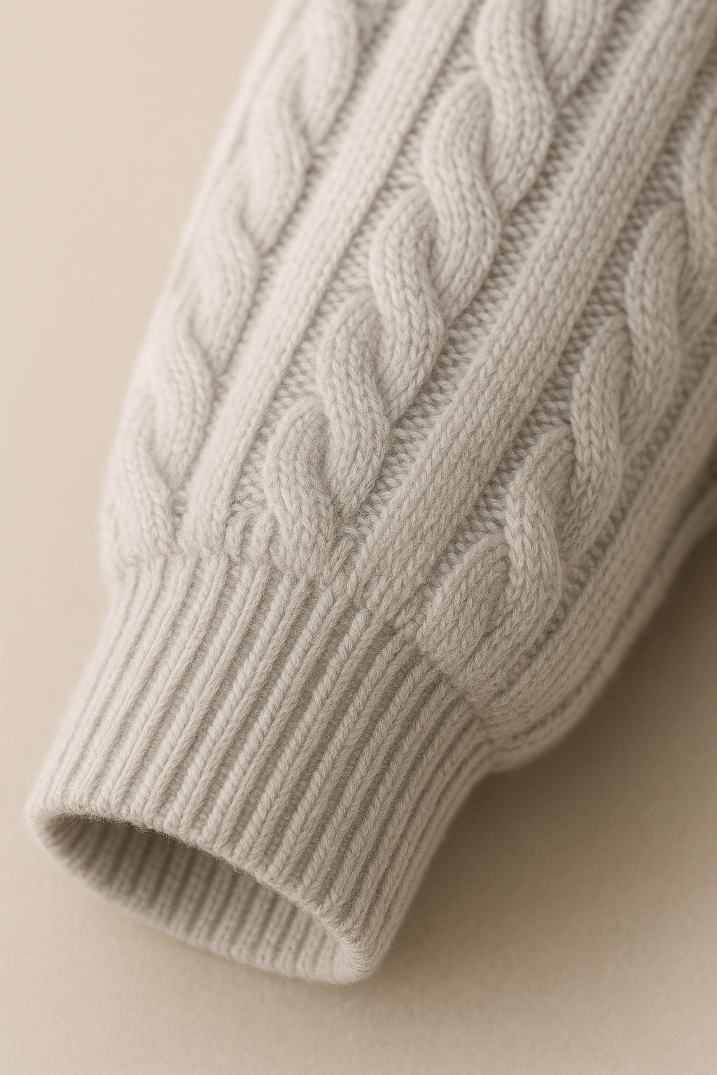 Medici Cable Knit Grey