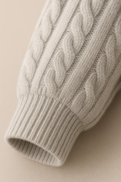 Medici Cable Knit Grey