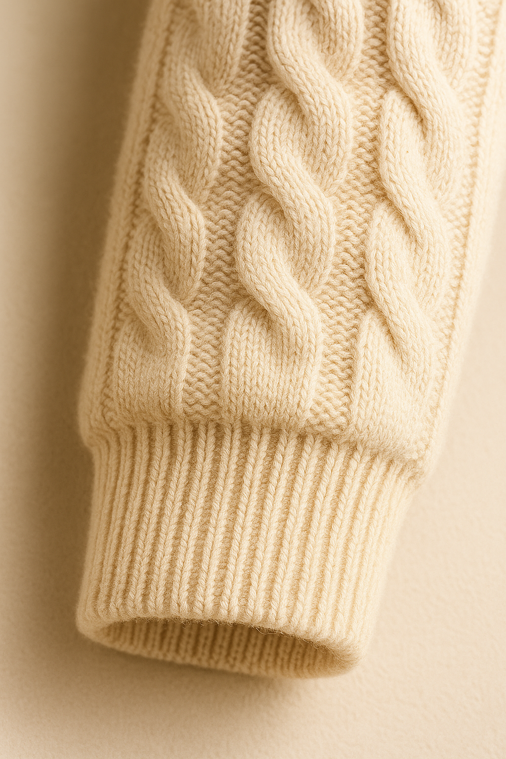 Medici Cable Knit Beige
