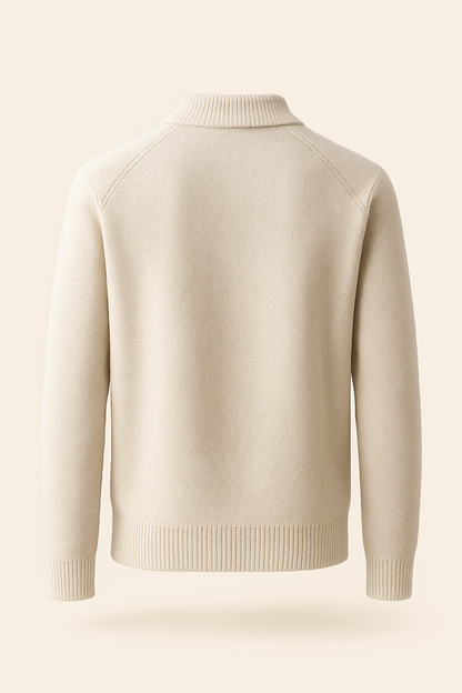 Lorenzo Cashmere Cardigan Ivory