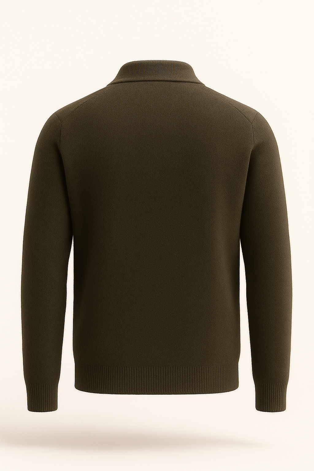 Lorenzo Cashmere Cardigan Olive Green