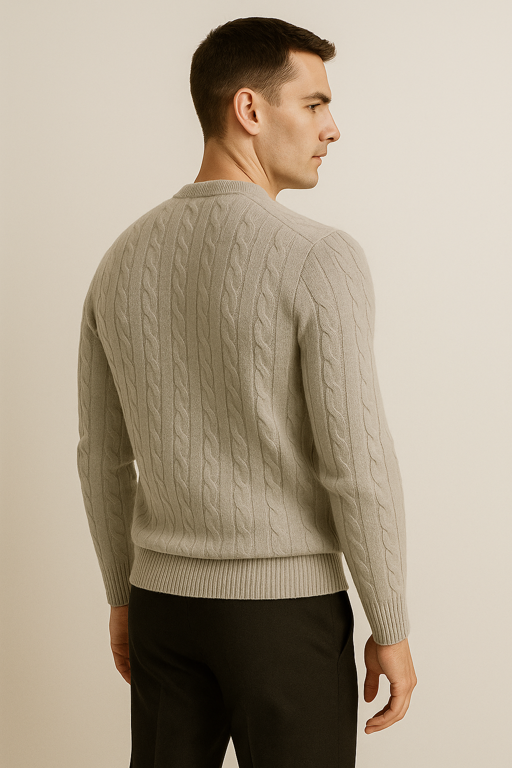 Soreno Cashmere Knit Grey