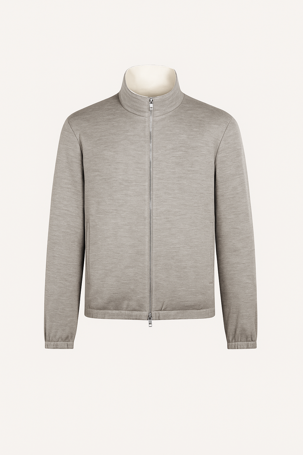 Reverso Bomber Jacket Ivory