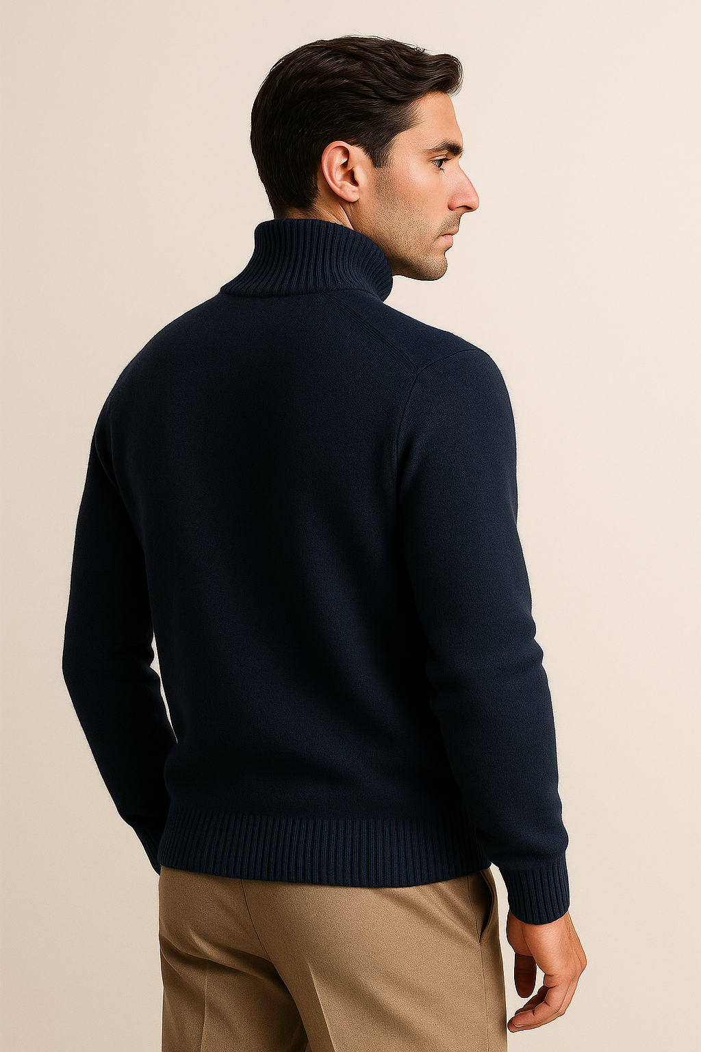 Giotto Cashmere Cardigan Navy