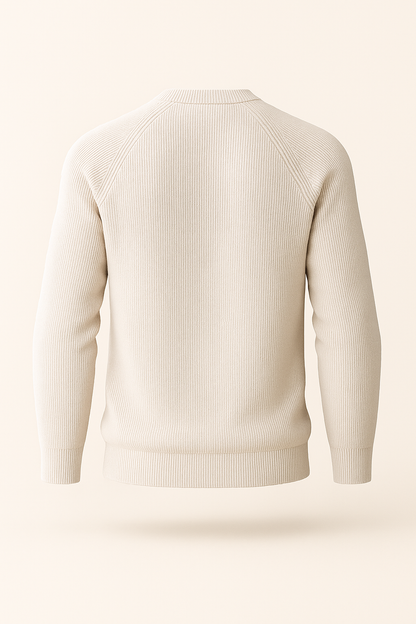 Ravello Wool Crewneck Beige