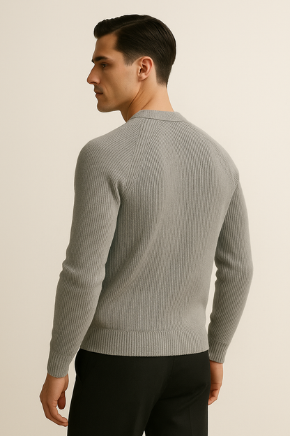 Ravello Wool Crewneck Grey