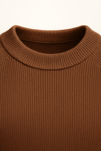 Ravello Wool Crewneck Brown