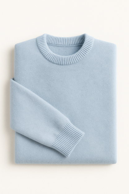 Taviani Cashmere Knit Light Blue