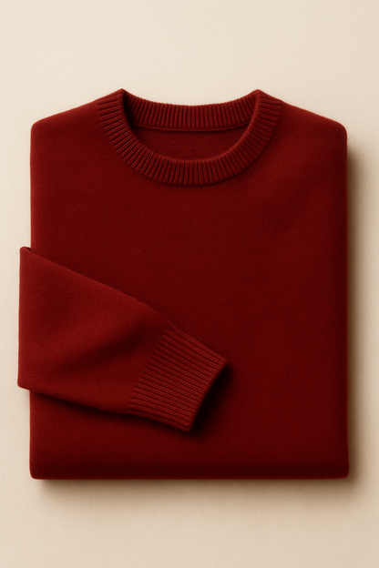 Taviani Cashmere Knit Burgundy