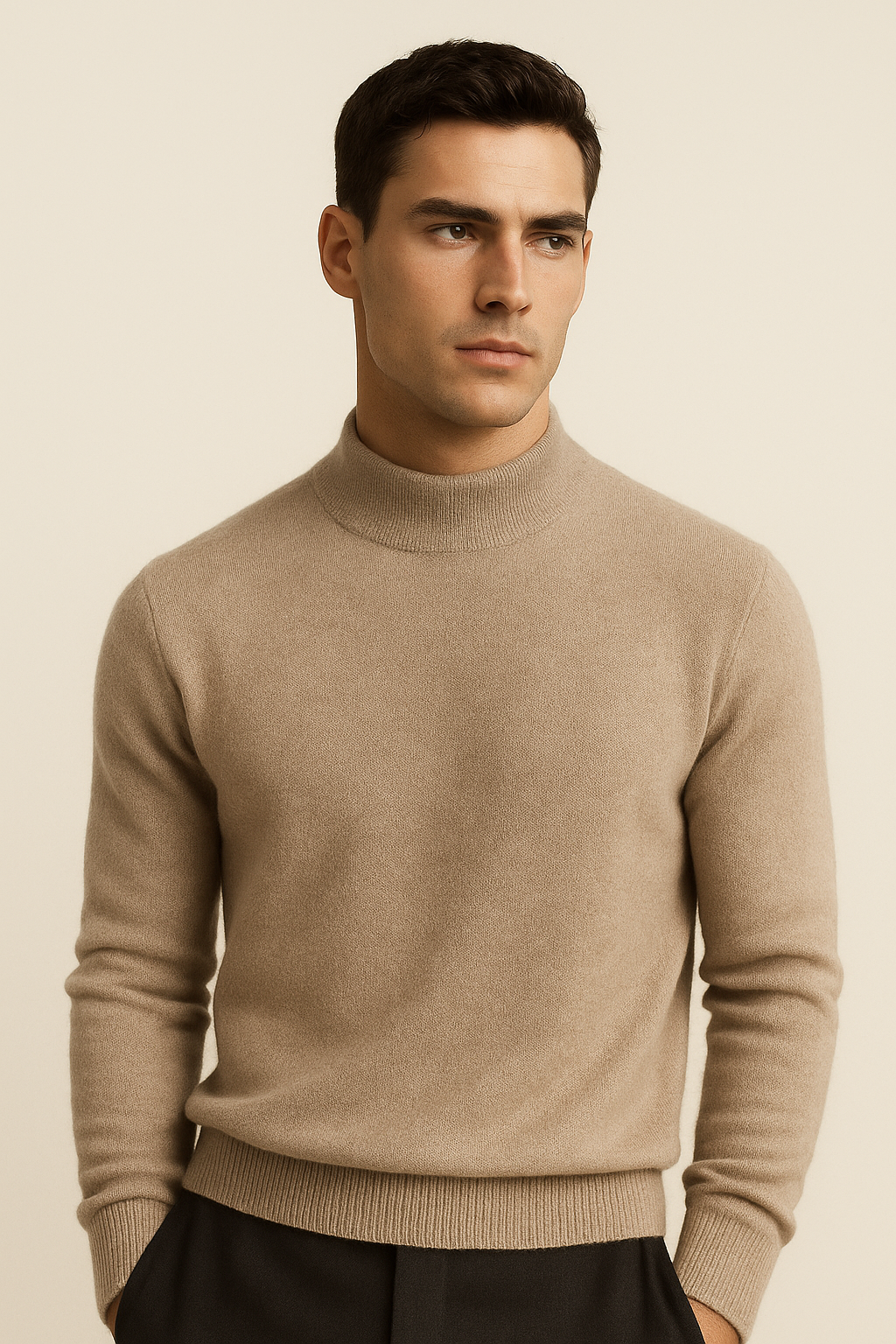 Marenzo Cashmere Crewneck Oatmeal