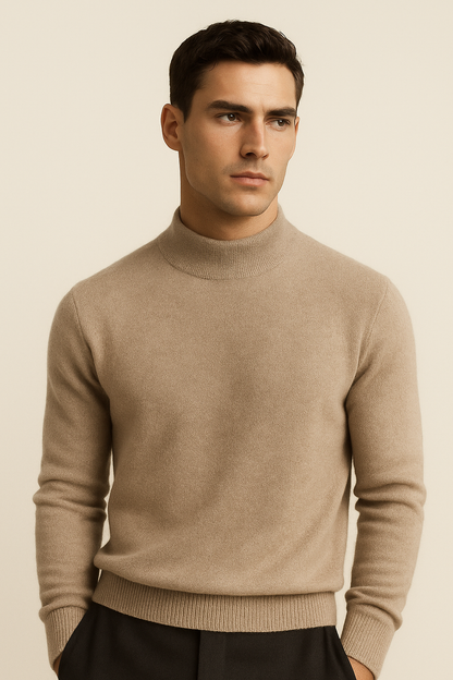Marenzo Cashmere Crewneck Oatmeal