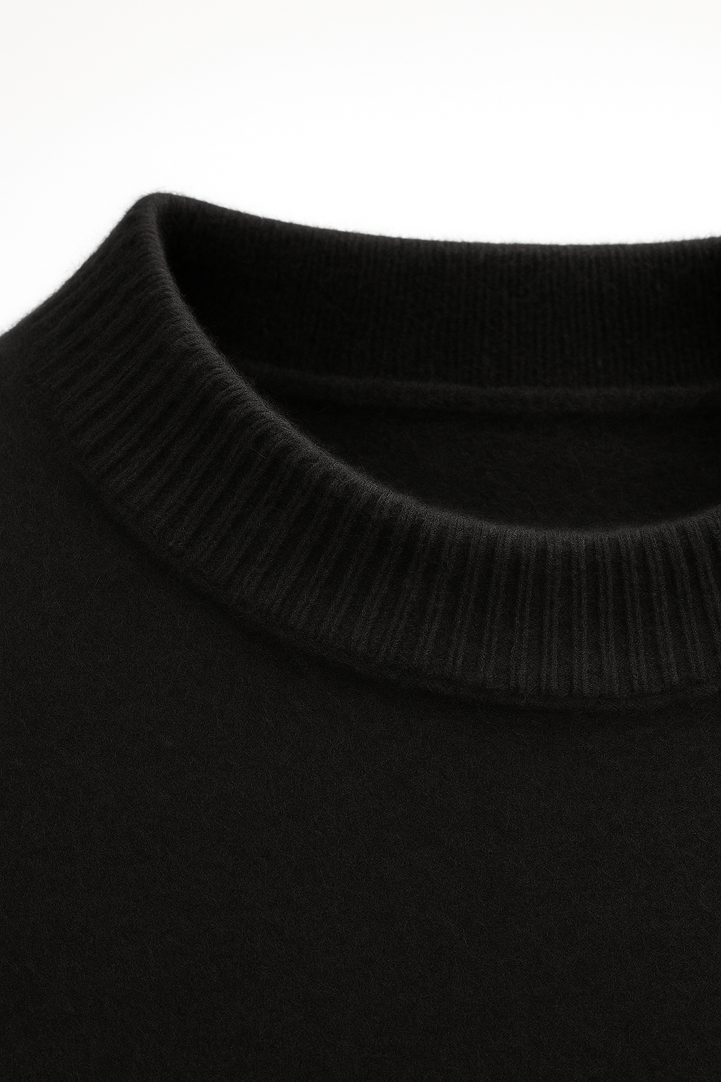 Marenzo Cashmere Crewneck Black