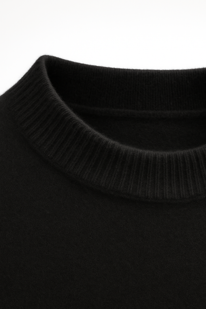 Marenzo Cashmere Crewneck Black