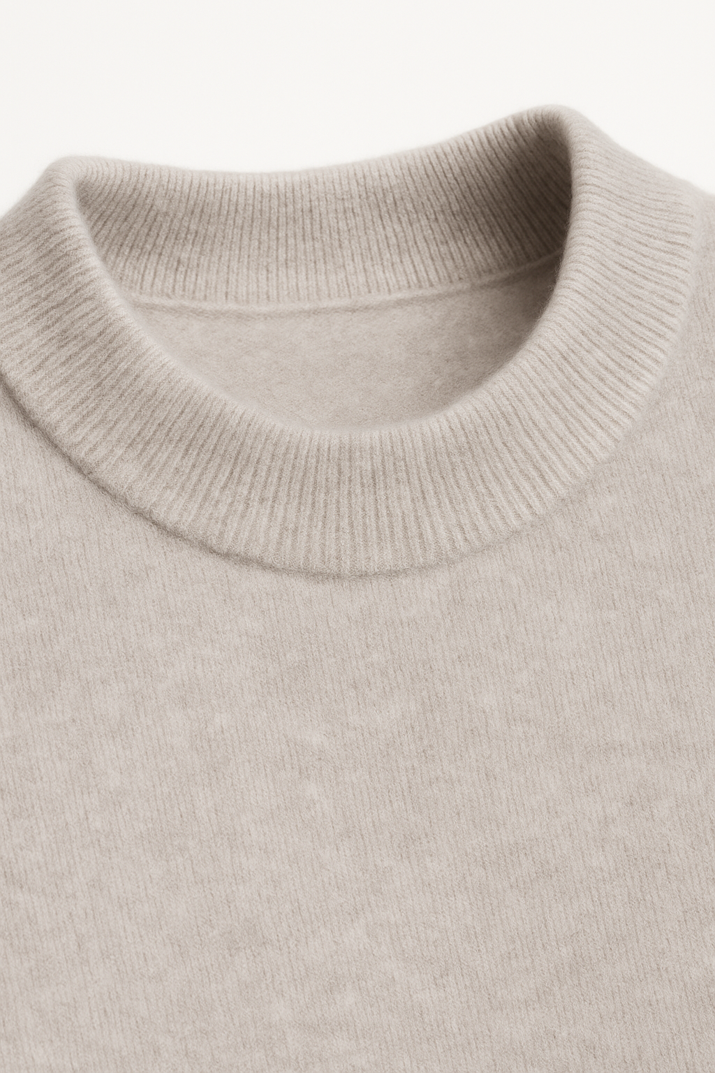 Marenzo Cashmere Crewneck Grey