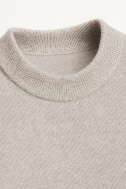 Marenzo Cashmere Crewneck Grey