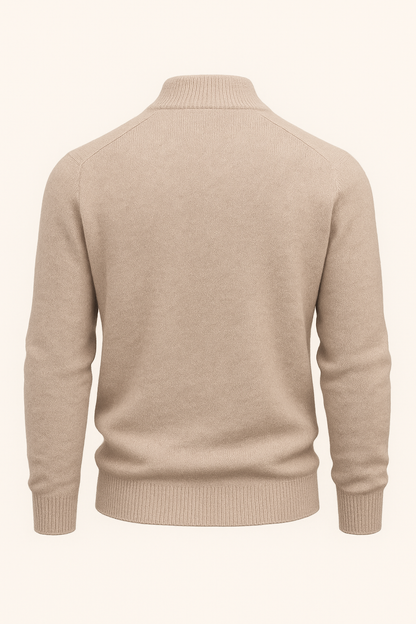 Marenzo Cashmere Crewneck Oatmeal