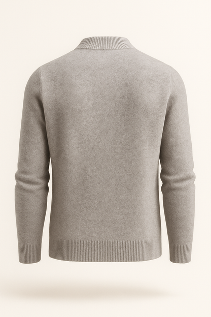 Marenzo Cashmere Crewneck Grey