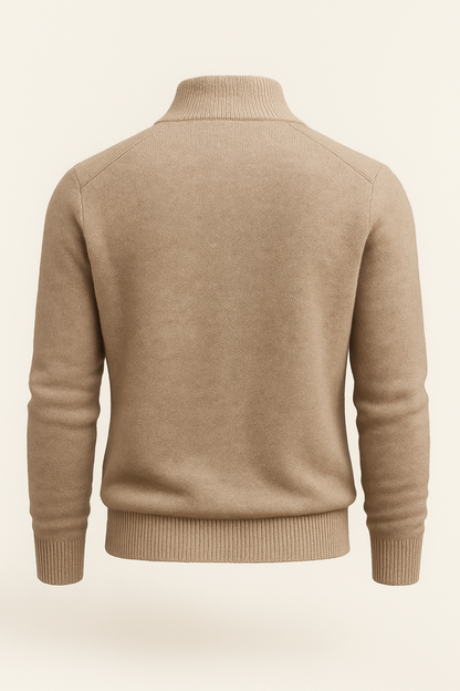 Marenzo Cashmere Crewneck Light Brown