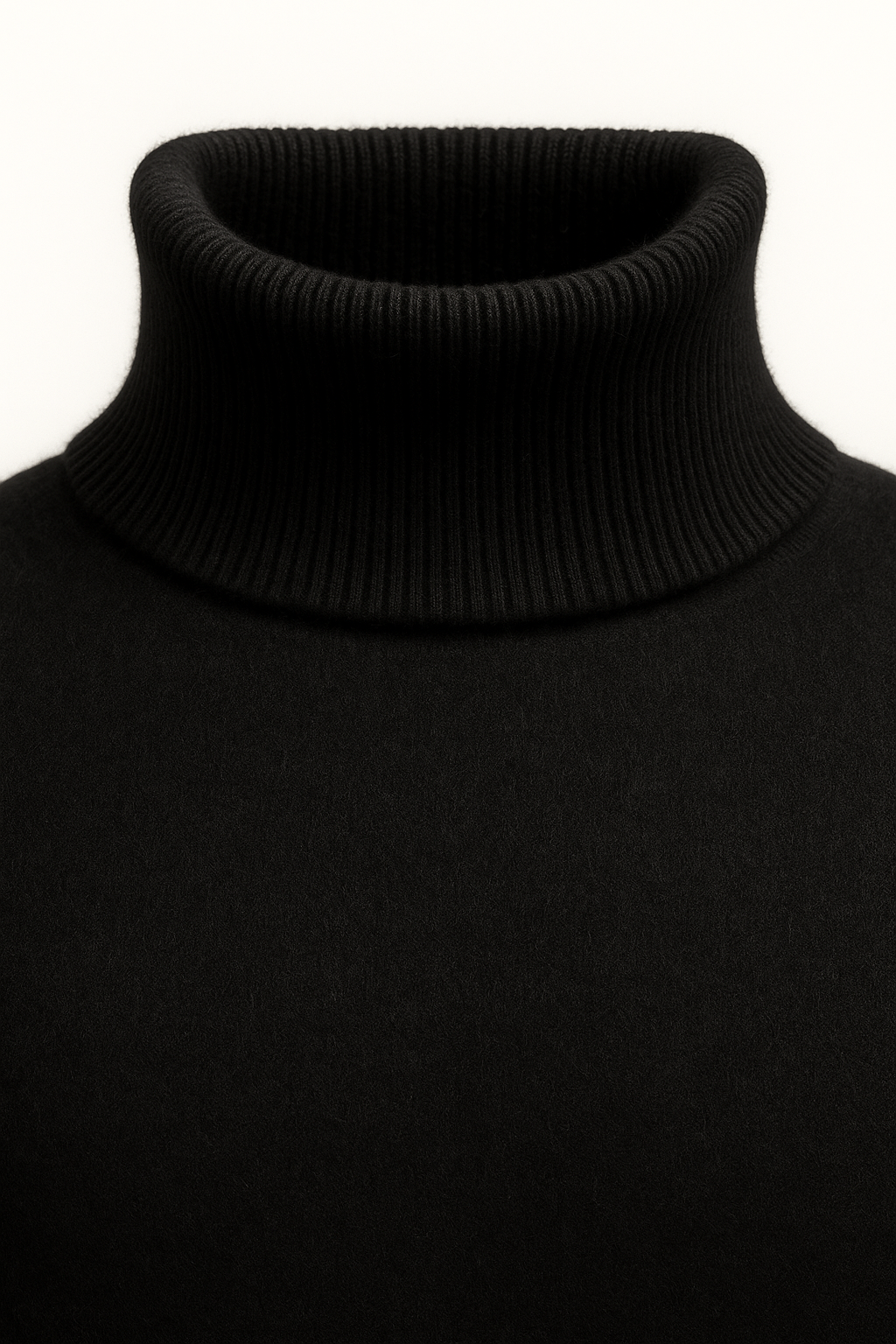 Avenzo Cashmere Turtleneck Black