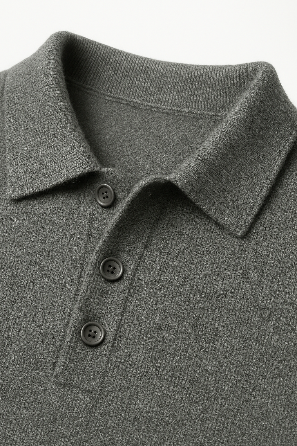 Alessandro Merino Polo Sweater Mist Green