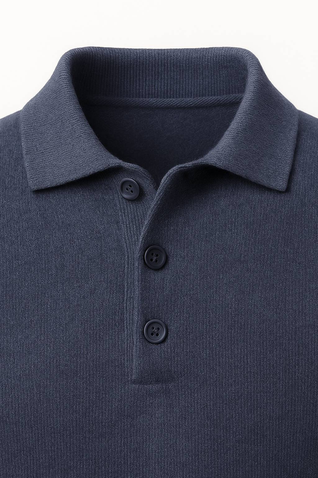 Alessandro Merino Polo Sweater Blue