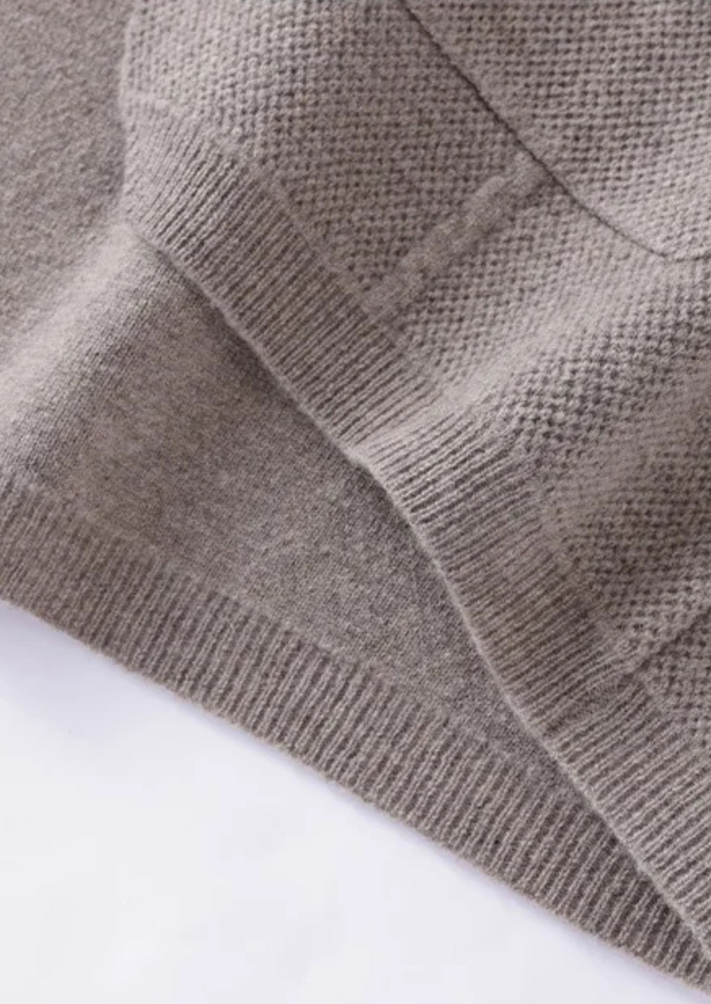 Valero Cashmere Cardigan Grey
