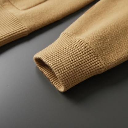 Lorenzo Cashmere Cardigan Beige