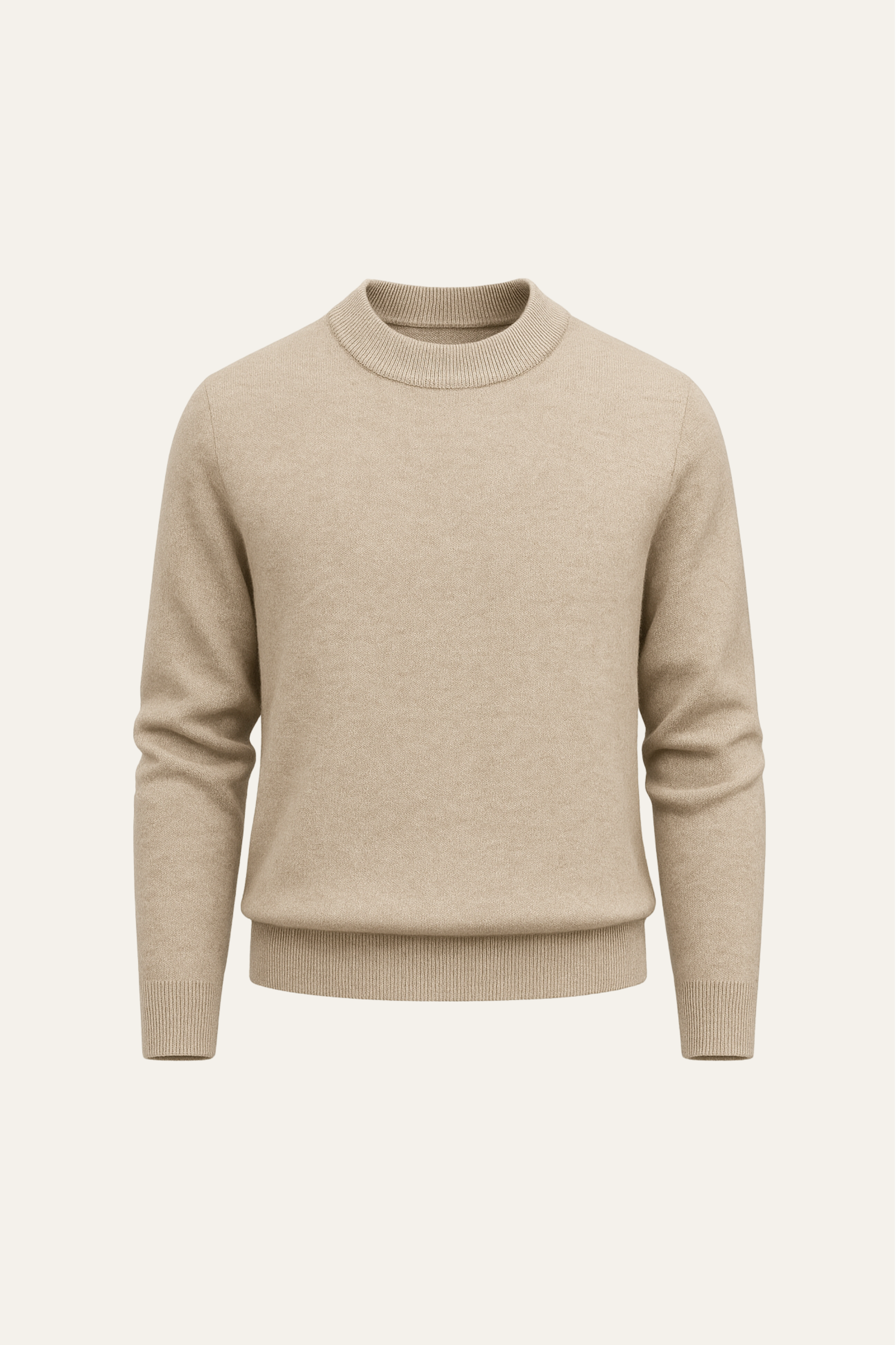Marenzo Cashmere Crewneck Oatmeal