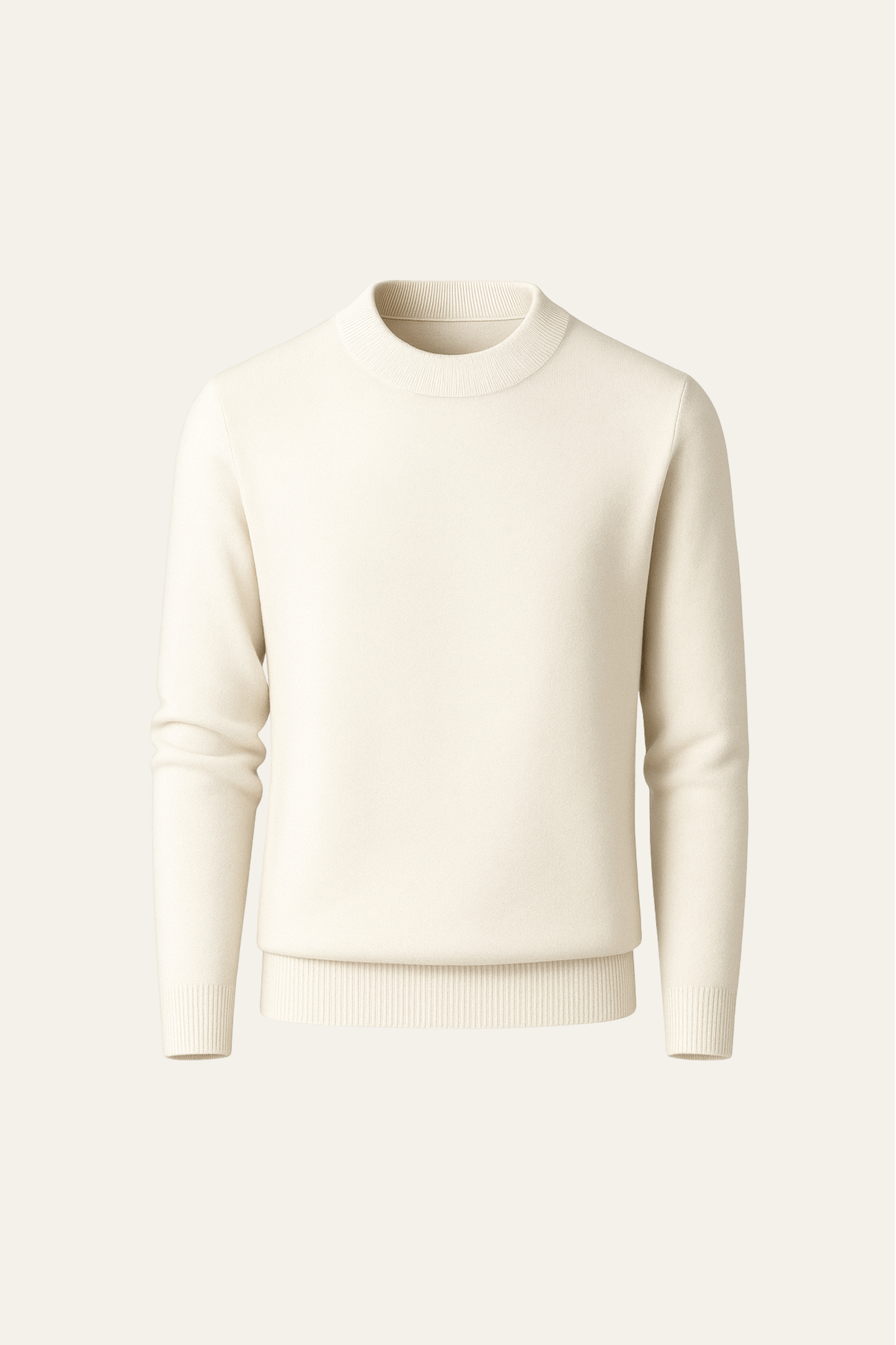 Marenzo Cashmere Crewneck Ivory