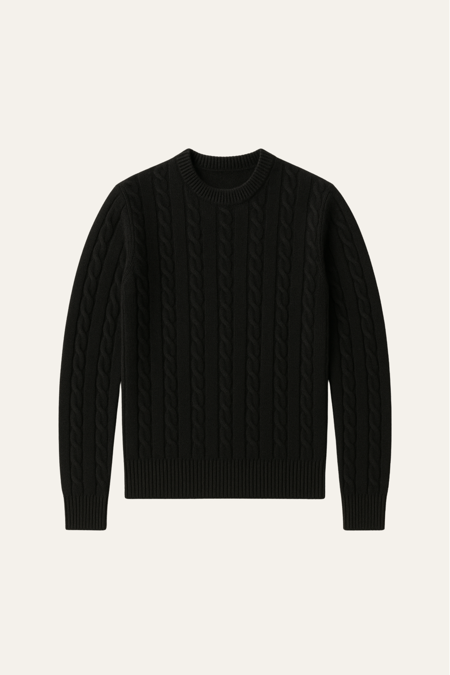 Soreno Cashmere Knit Black